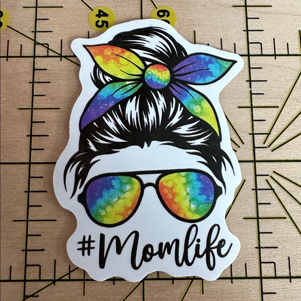 💜13/$13 +Bundle Sticker Sale | Mom Life Waterproof Sticker